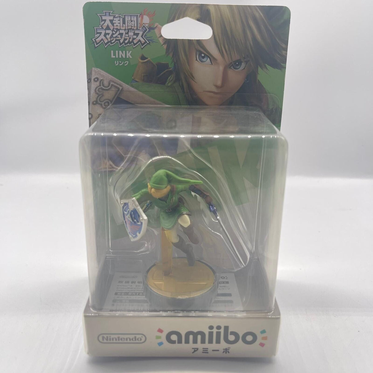 The Legend of Zelda Link Amiibo Figure Japanese