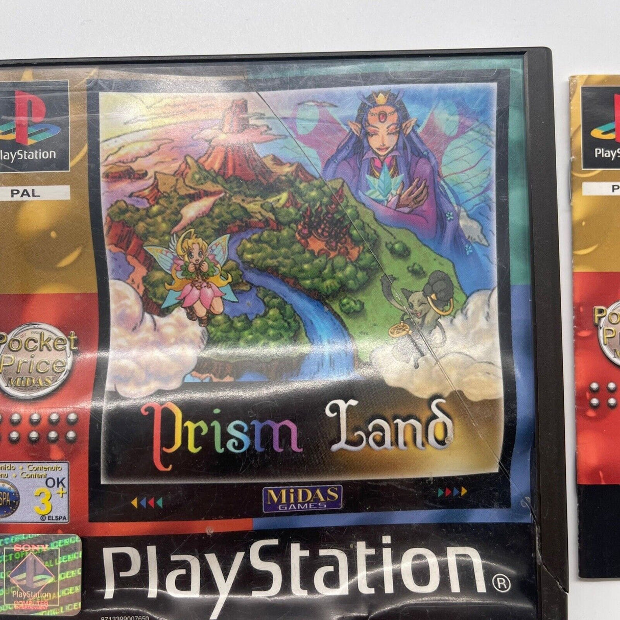 Prism Land PS1 Playstation 1 Game + Manual PAL 25F4