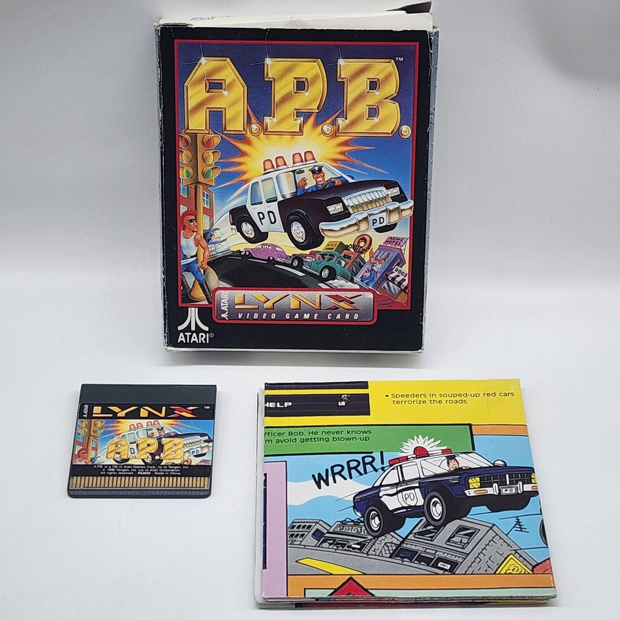 A.P.B. Atari Lynx Game