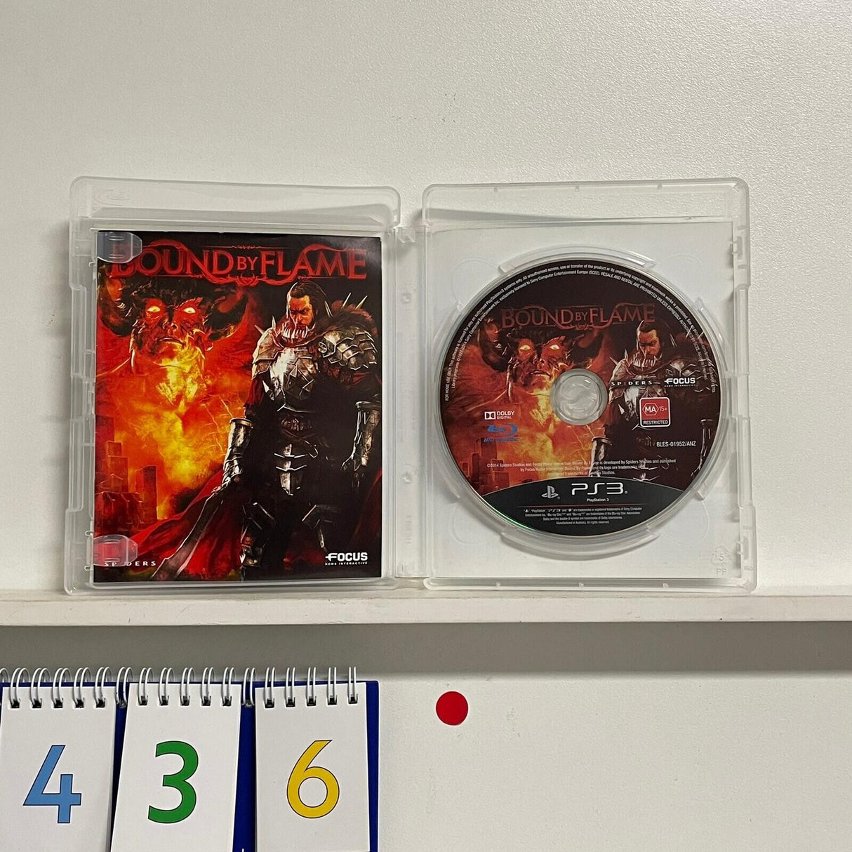 Bound By Flame PS3 PlayStation 3 game + manual