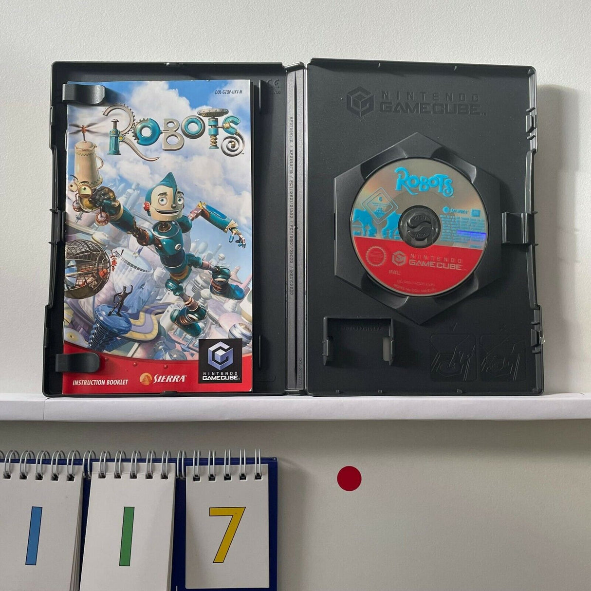 Robots Nintendo Gamecube game + Manual PAL