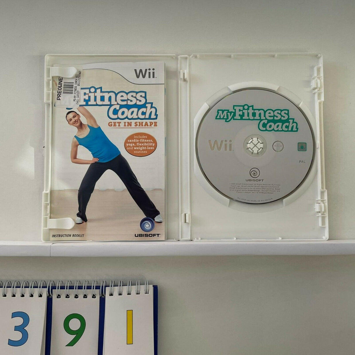 My Fitness Coach Get In Shape Nintendo Wii Game + Manual PAL