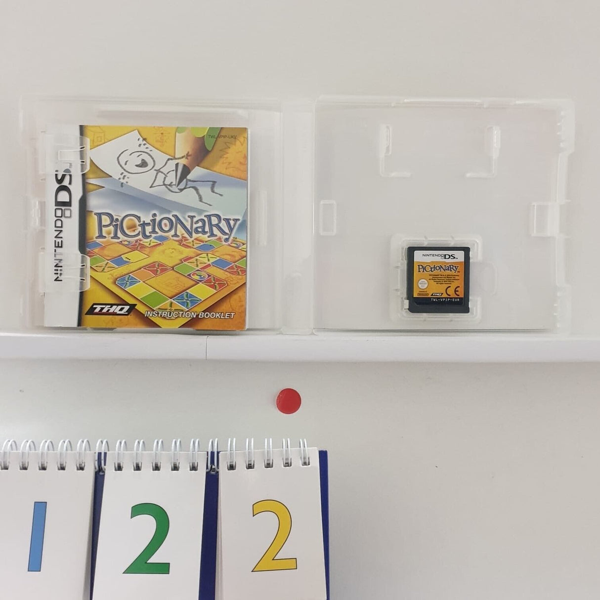 Pictionary Nintendo Ds Game + Manual