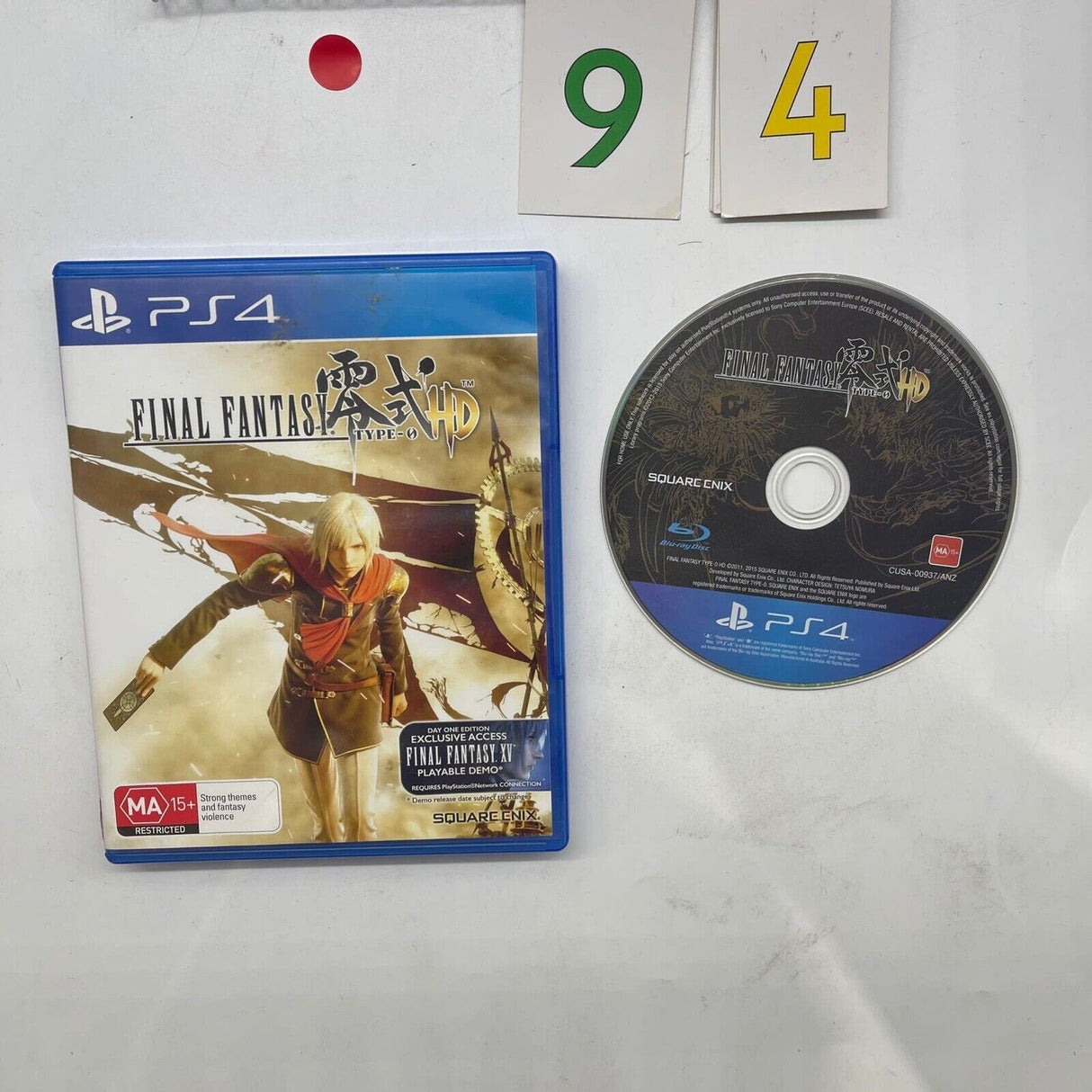 Final Fantasy Type 0 HD PS4 Playstation 4 Game