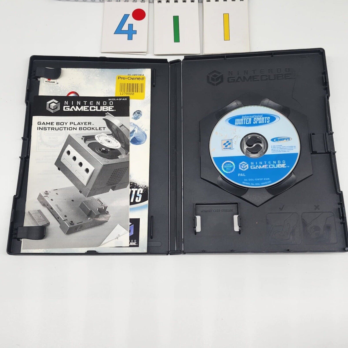 International Winter Sports Nintendo Gamecube Game + Manual PAL