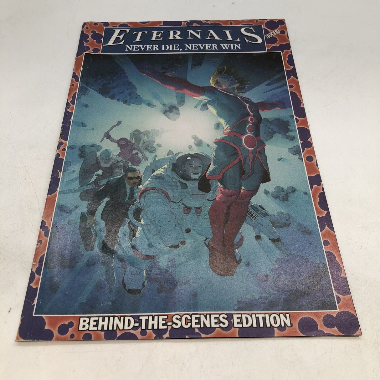 Eternals Never Die Never Win Behind The Scenes Edition Comic Book