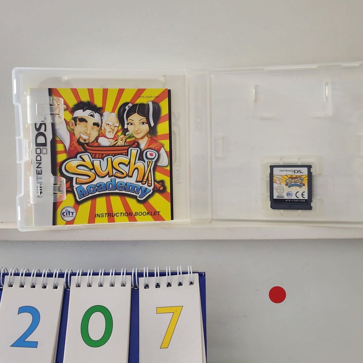 Sushi Academy Nintendo DS Game + Manual