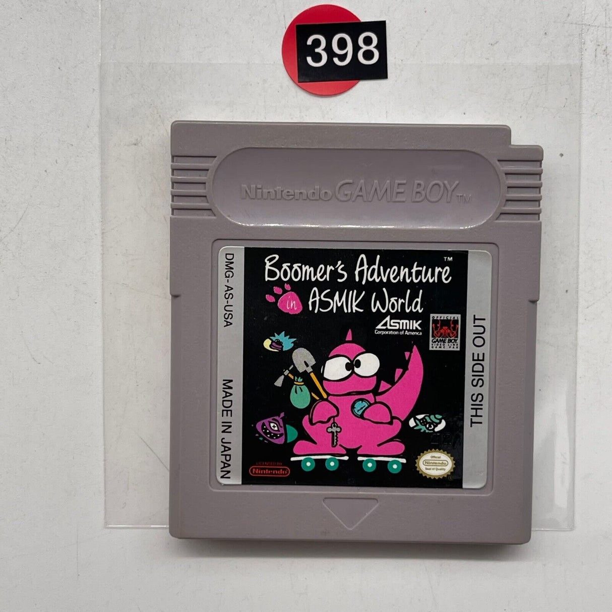 Boomer’s Adventure In Asmik World Nintendo Gameboy Original Game