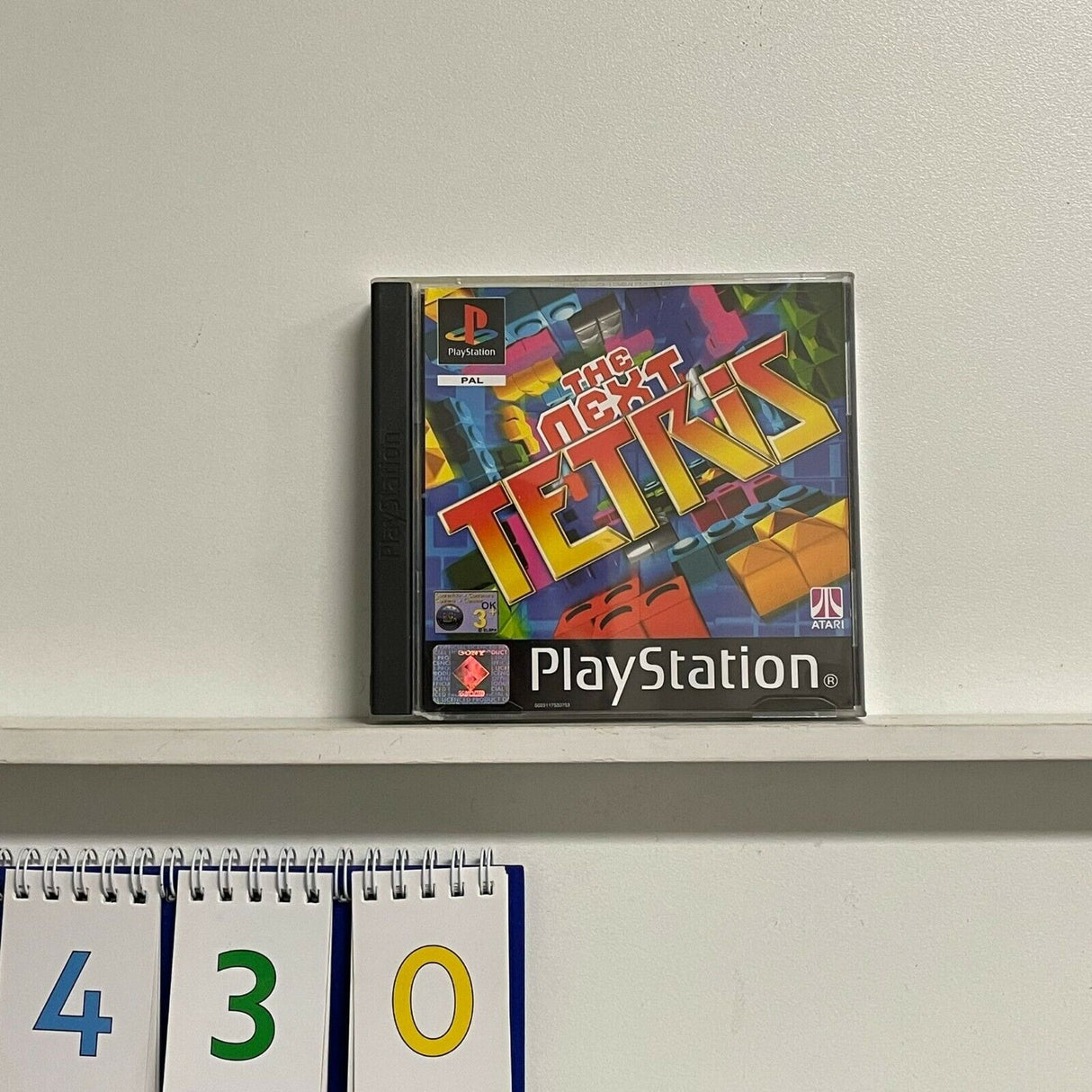 The Next Tetris PS1 playstation 1 game + manual PAL