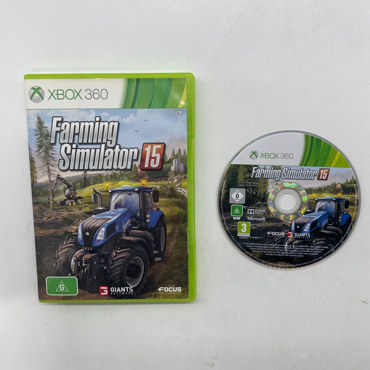 Farming Simulator 15 Xbox 360 Game PAL 06n3