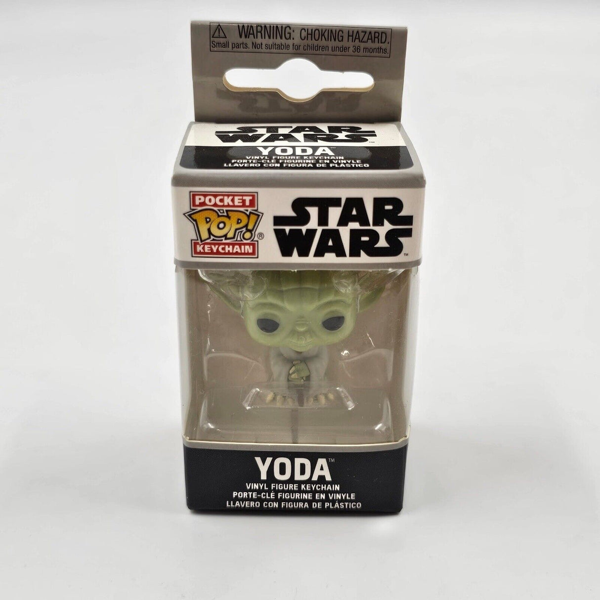 Yoda Star Wars Funko Pocket Pop Vinyl Keychain