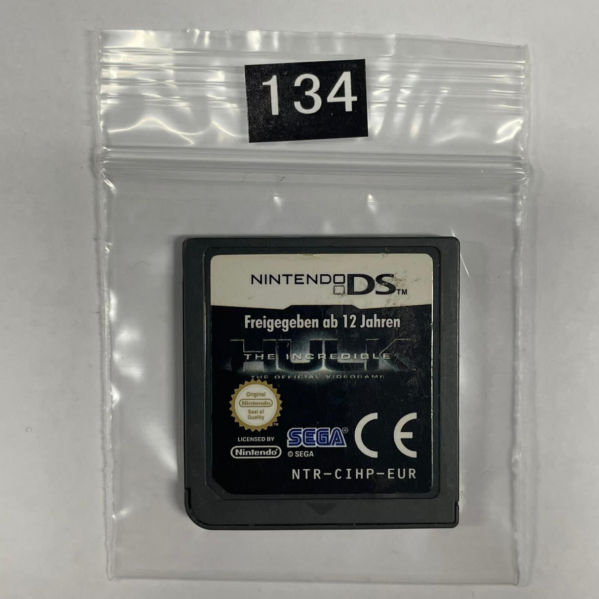 The incredible hulk Nintendo DS Game Cartridge