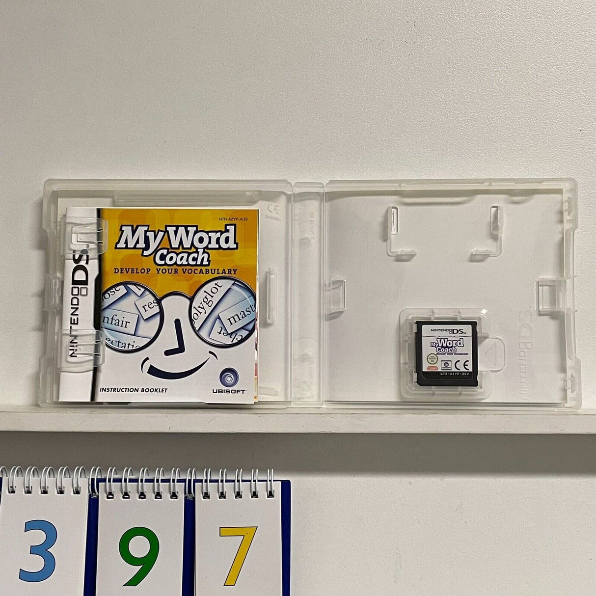 My Word Coach Develop Your Vocabulary Nintendo DS game + manual