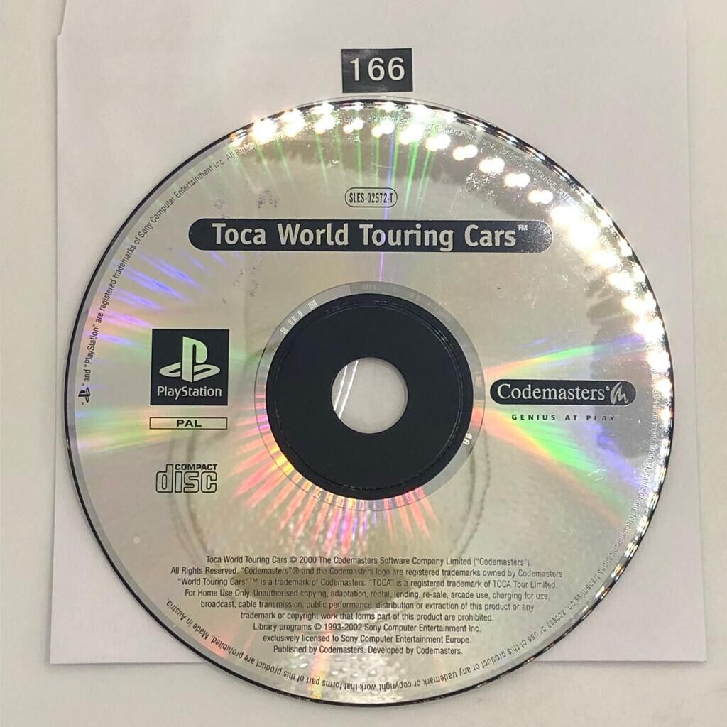 Toca Touring Car Championship PS1 Playstation 1 Game Disc Only