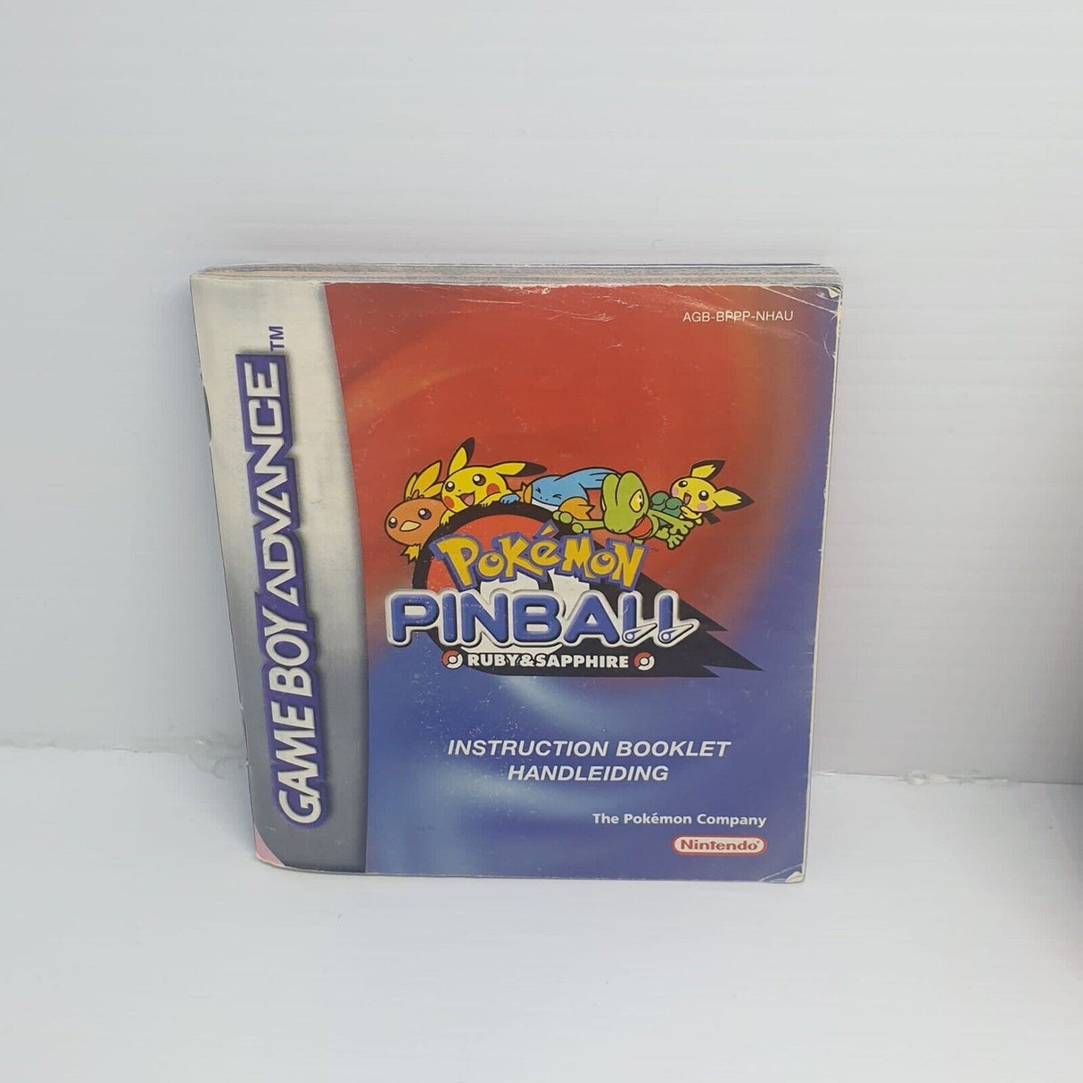 Pokemon Pinball Nintendo Gameboy Advance GBA game Boxed Complete