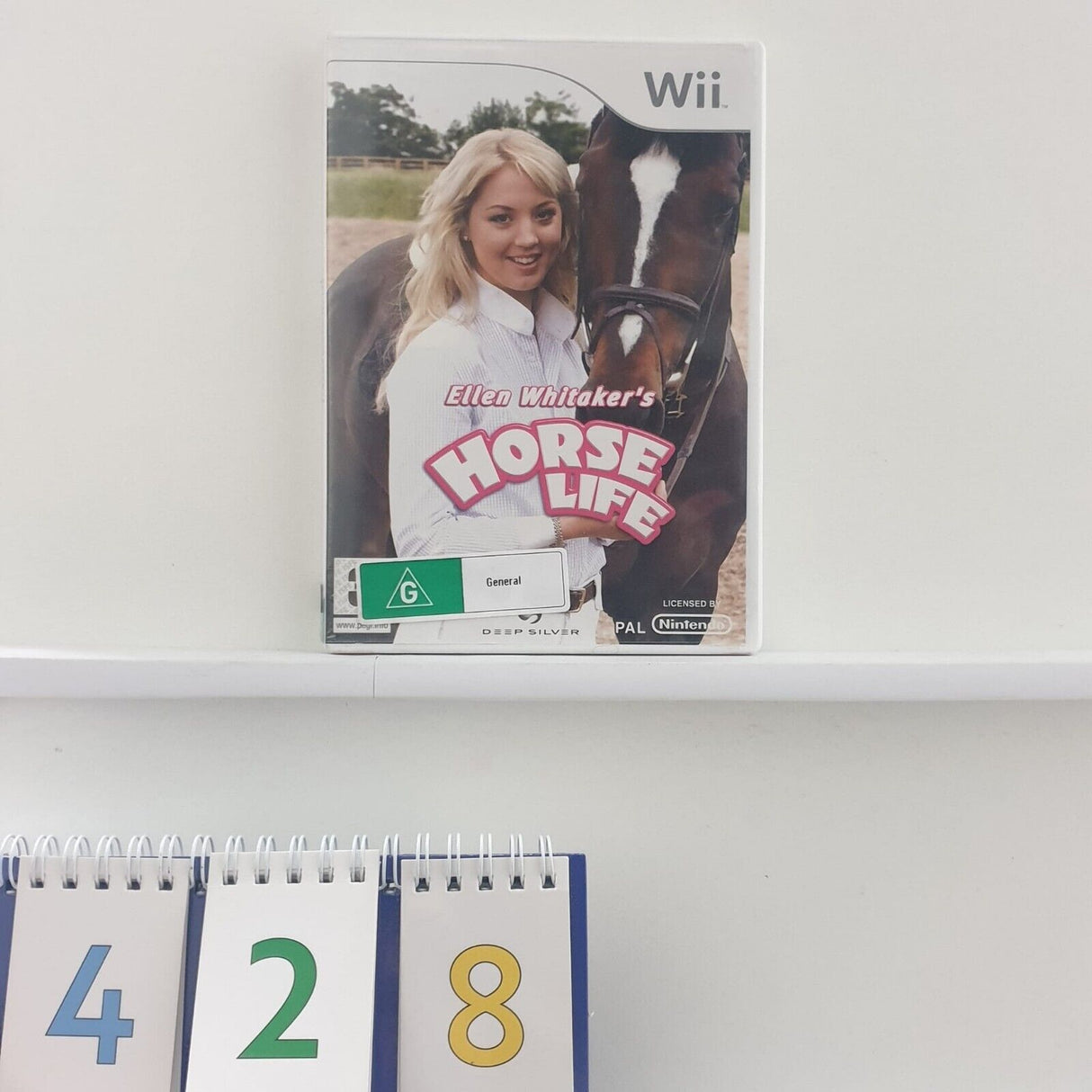 Ellen Whitakers Horse Life Nintendo Wii Game + Manual PAL