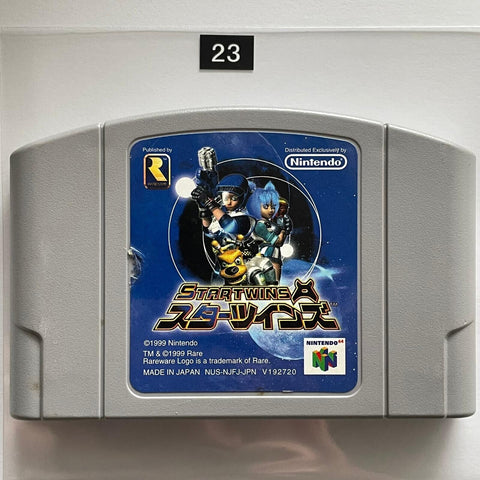 Star Twins Nintendo 64 N64 Game Cartridge NTSC-J oz23
