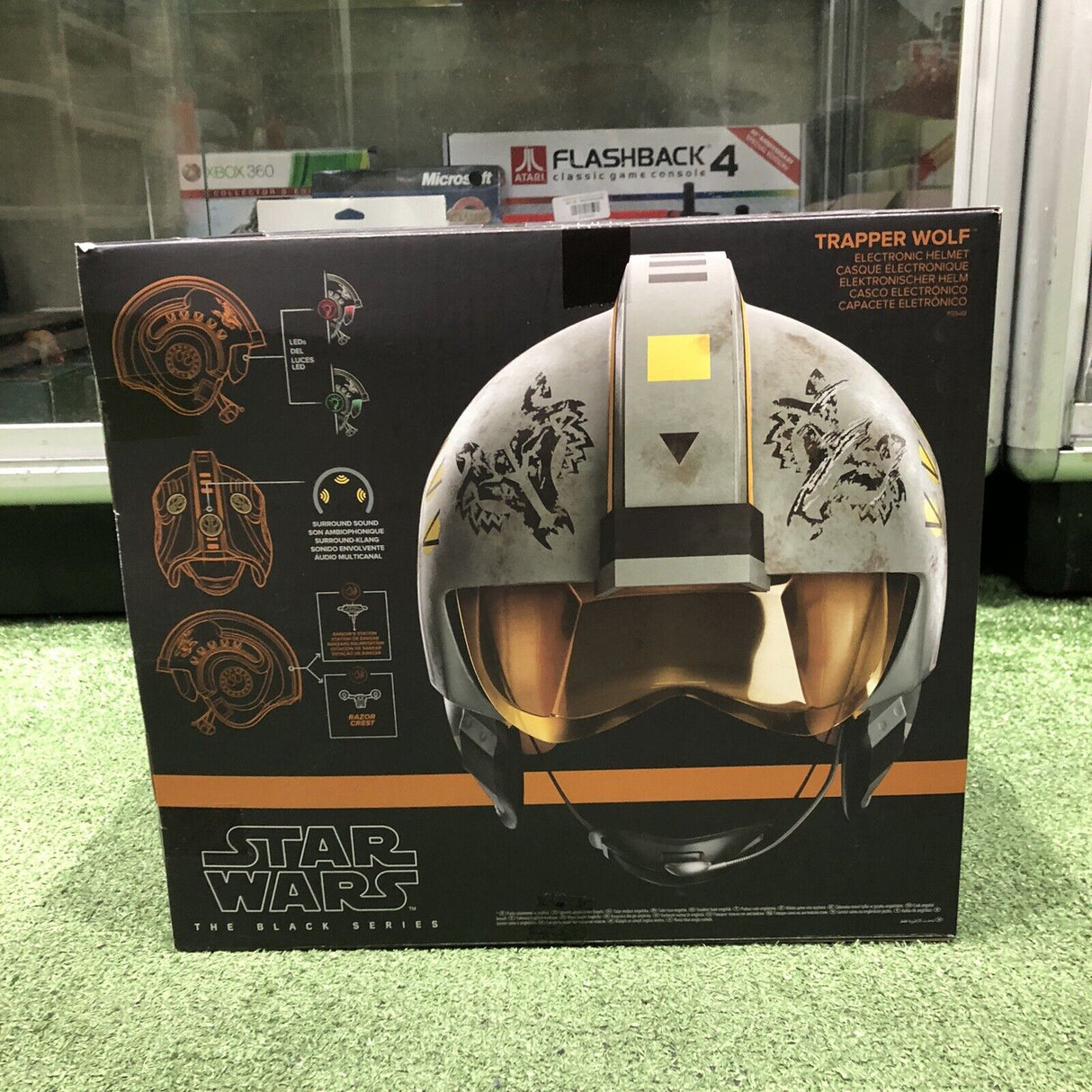 Star Wars The Black Series Trapper Wolf Helmet Boxed Brand New