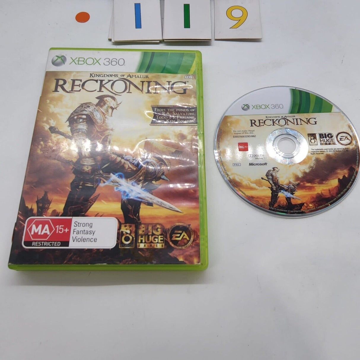 Kingdoms Of Amalur Reckoning Xbox 360 Game PAL