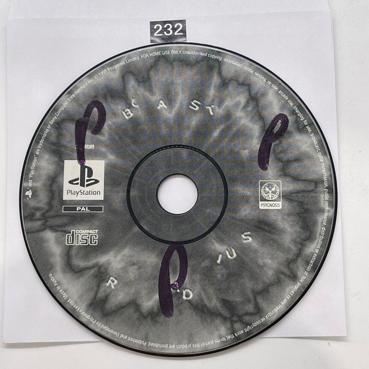 Blast Radius PS1 Playstation 1 Game Disc Only