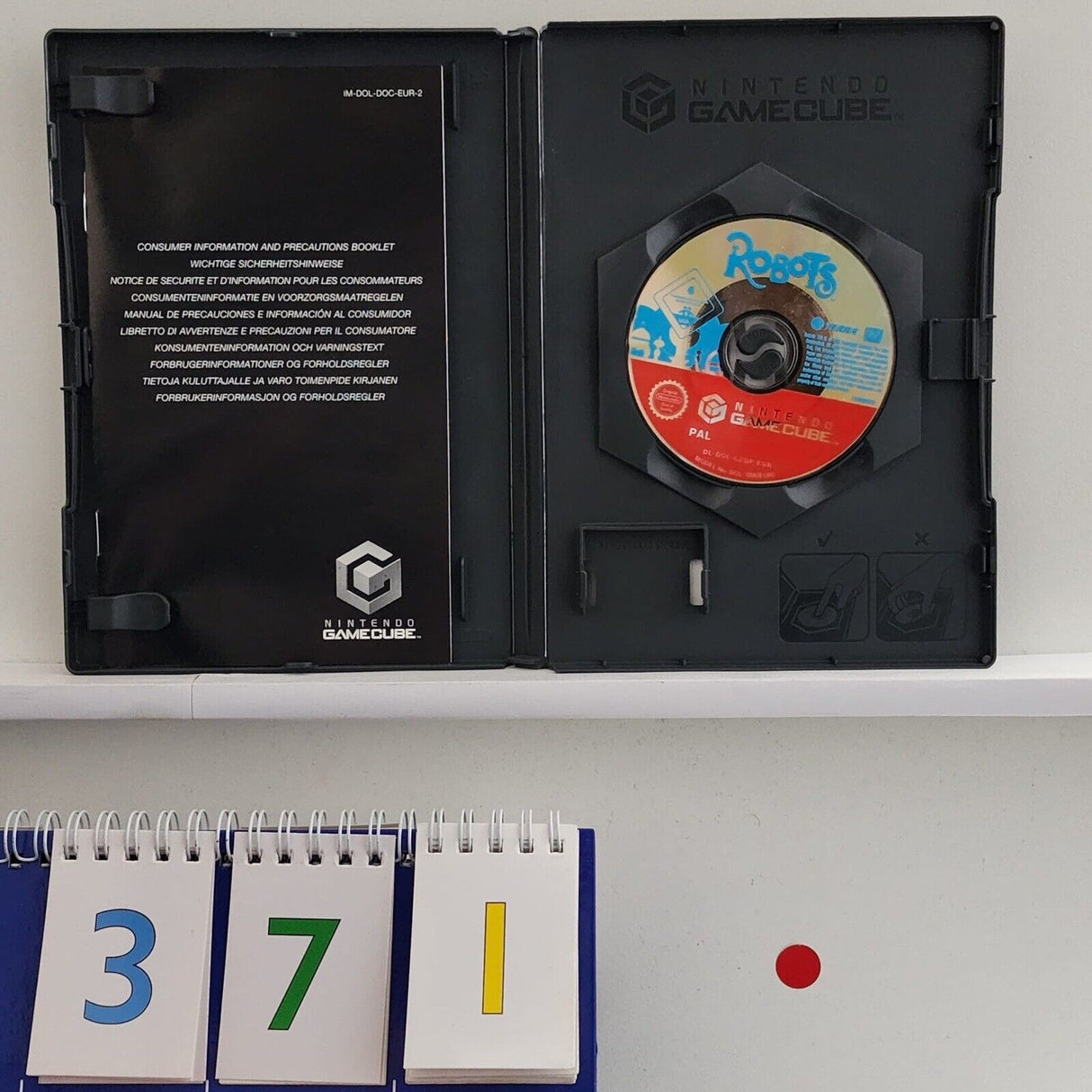 Robots Nintendo Gamecube Game + Manual PAL