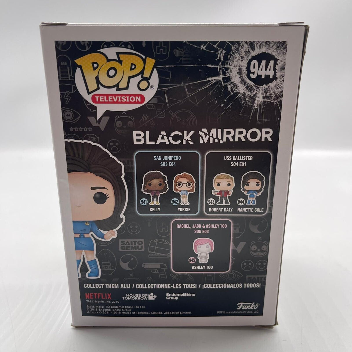 Nanette Cole Black Mirror #944 Funko Pop Vinyl Figure