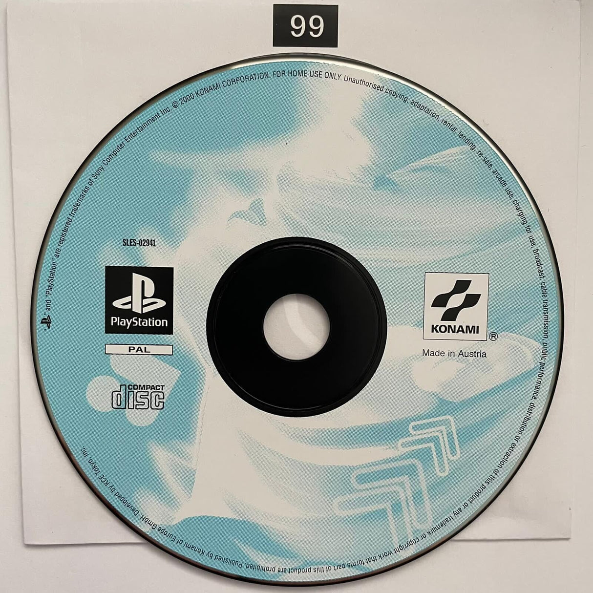Dancing Stage Euromix PS1 PlayStation 1 Game Disc Only