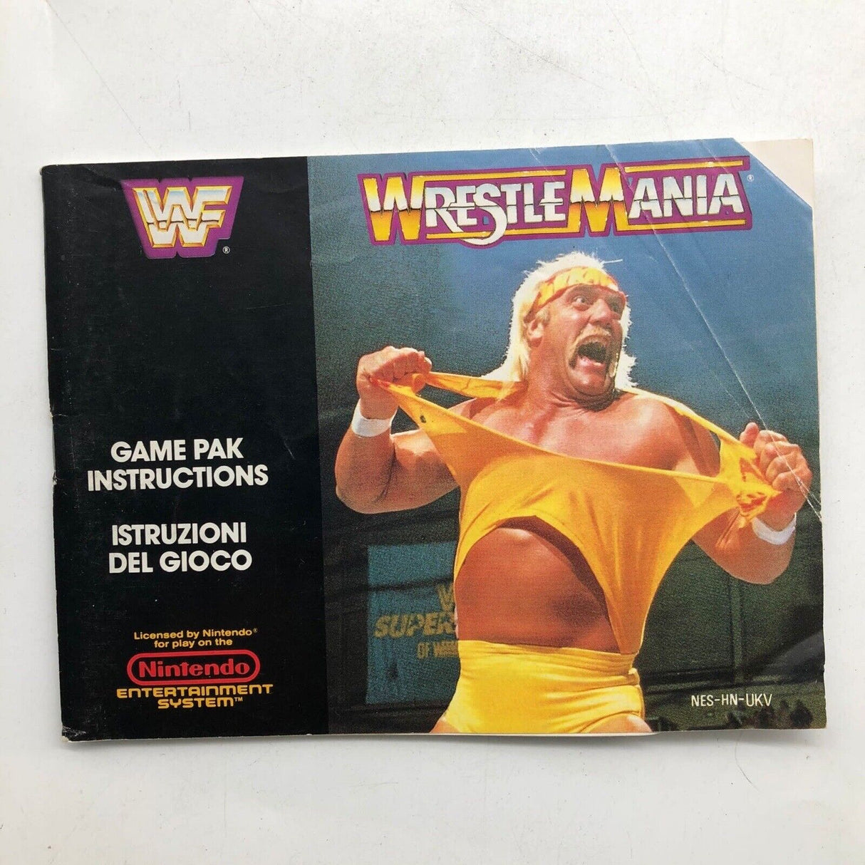 WWF Wrestlemania Challenge Nintendo NES Game Boxed Complete