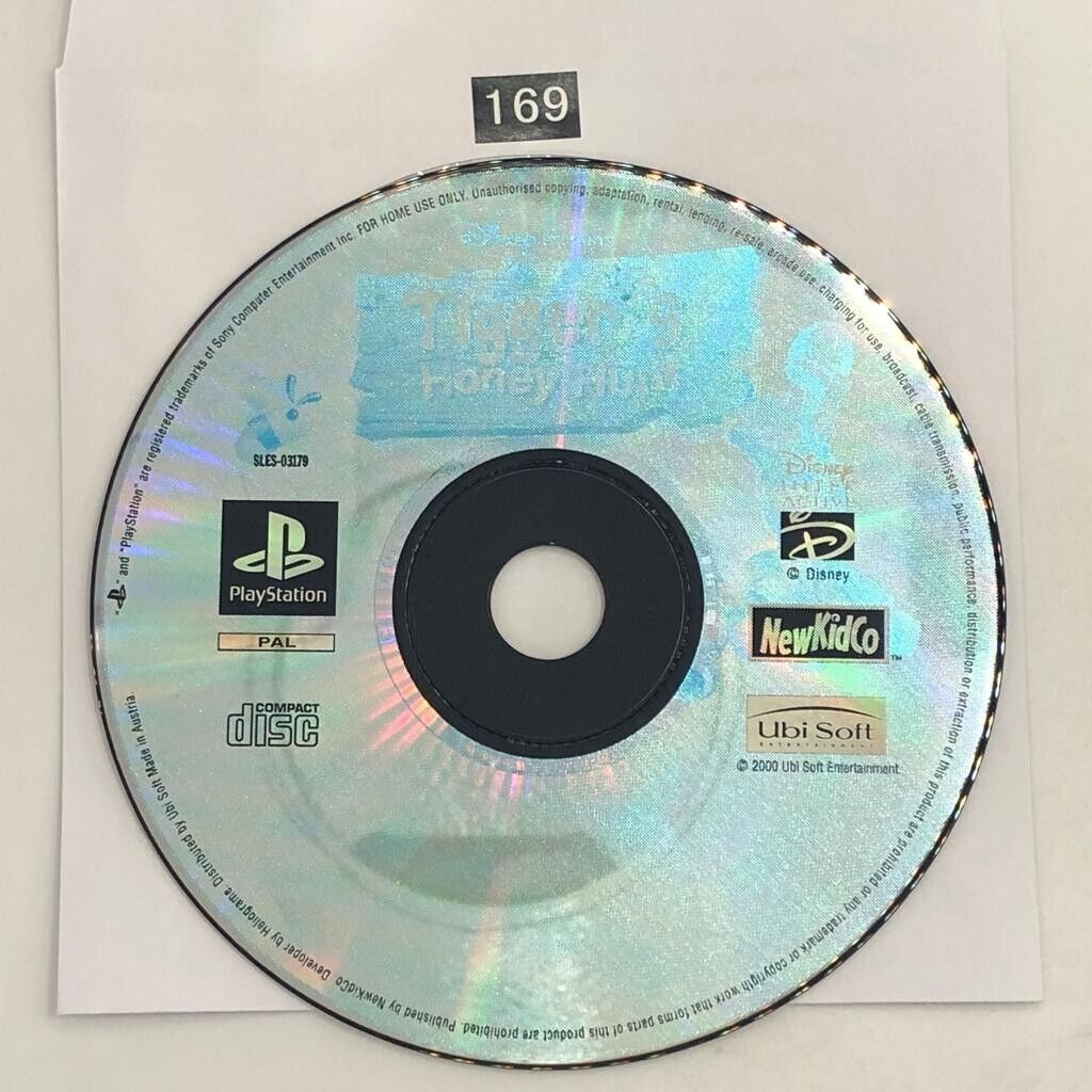 Tiggers Honey Hunt PS1 Playstation 1 Game Disc Only