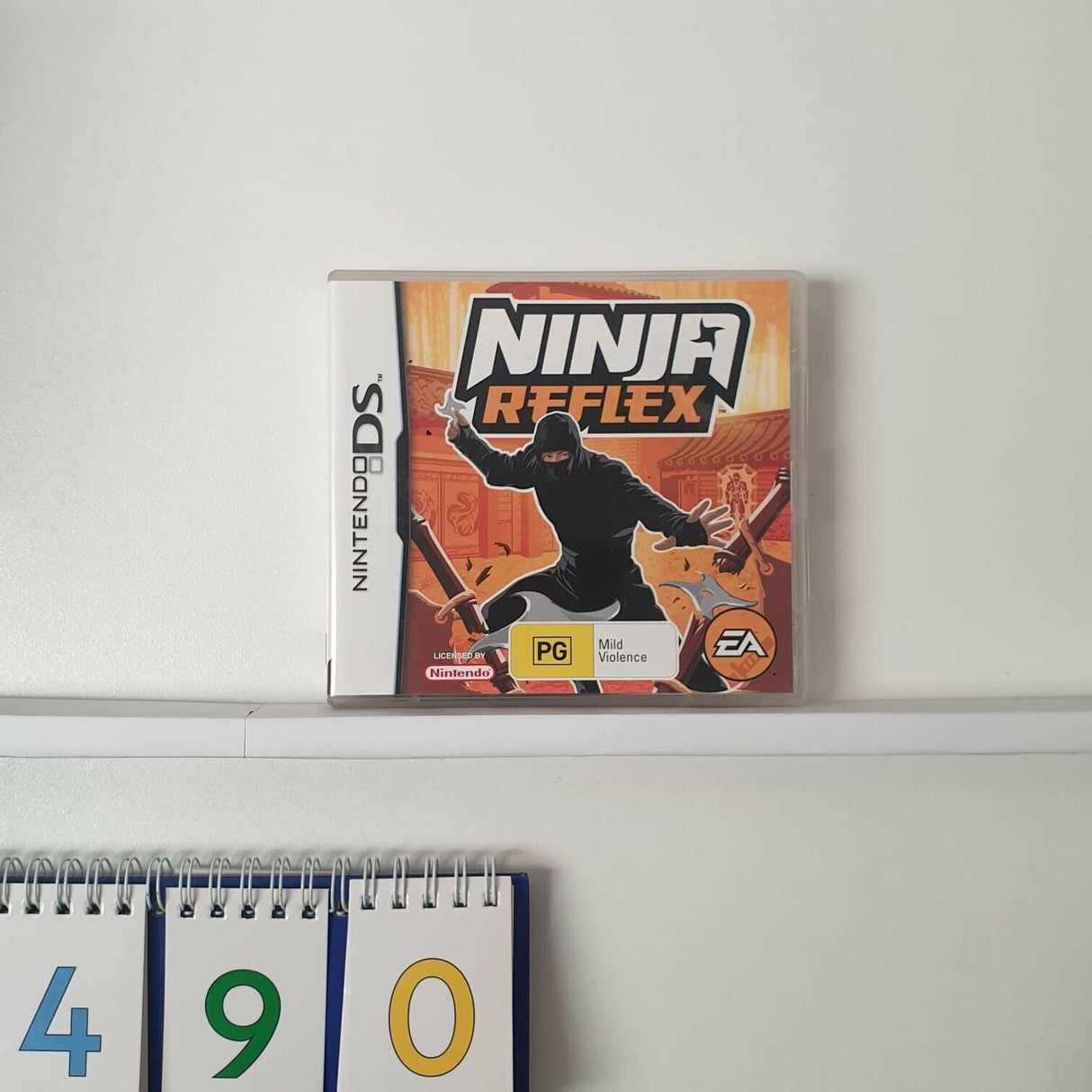 Ninja Reflex Nintendo DS Game + Manual