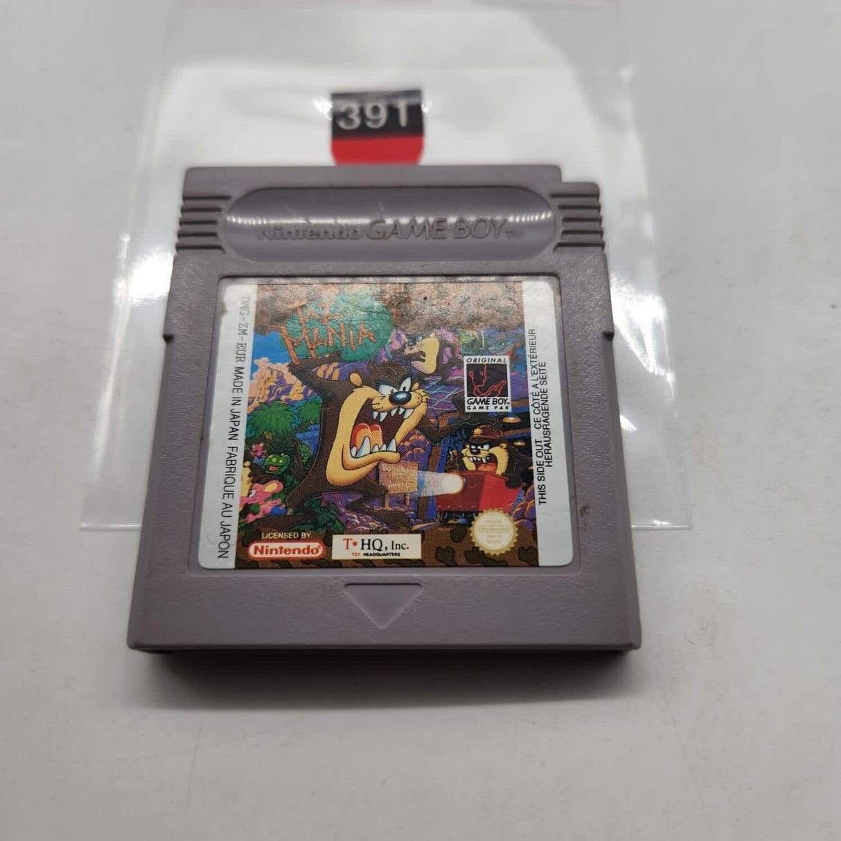 Taz Mania Nintendo Gameboy Original Game