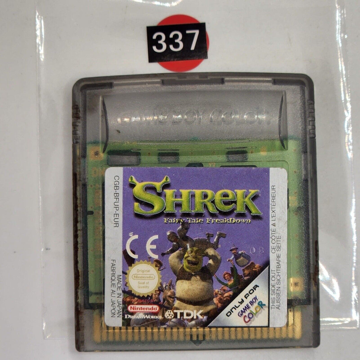Shrek Fairy Tale Freakdown Nintendo Gameboy Color/Colour Game