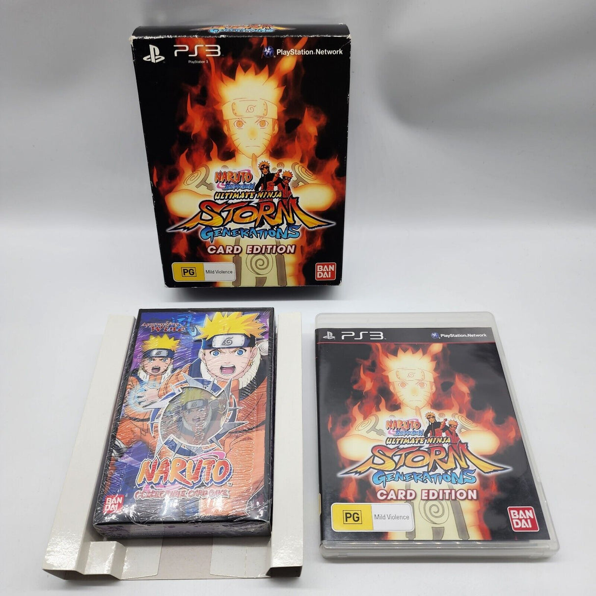 Ps3 Naruto Ultimate Ninja Storm Generations Card Edition