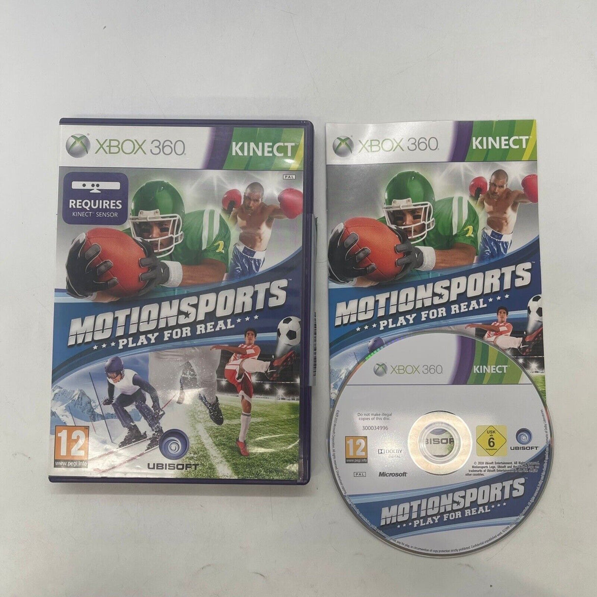 Motionsports Xbox 360 Game + Manual PAL