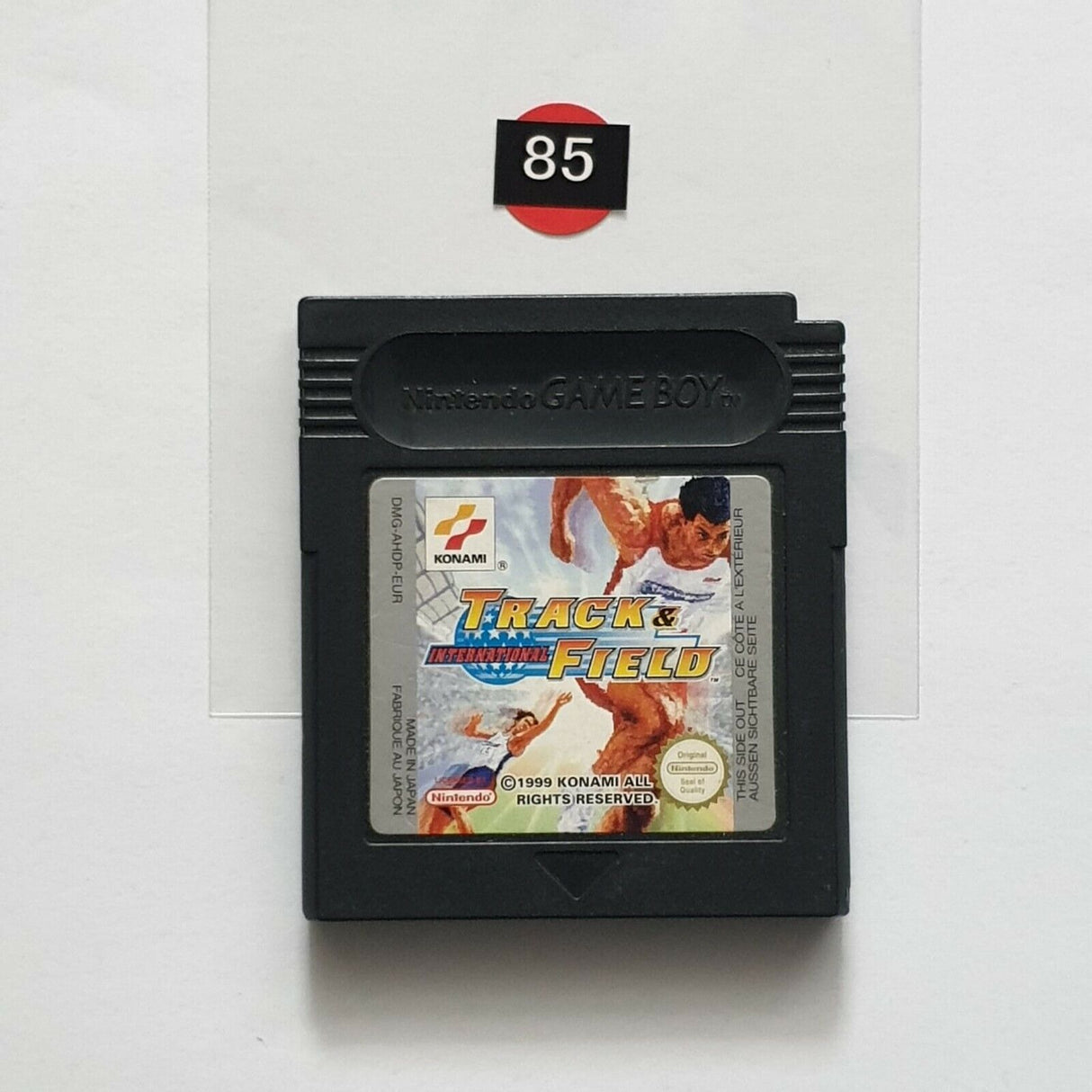 Track and Field International konami Nintendo Gameboy Original Game