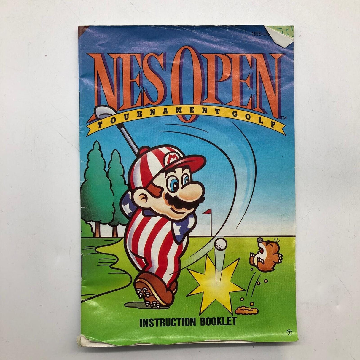 Nes Open Tournament Golf Nintendo NES Game Boxed + Manual