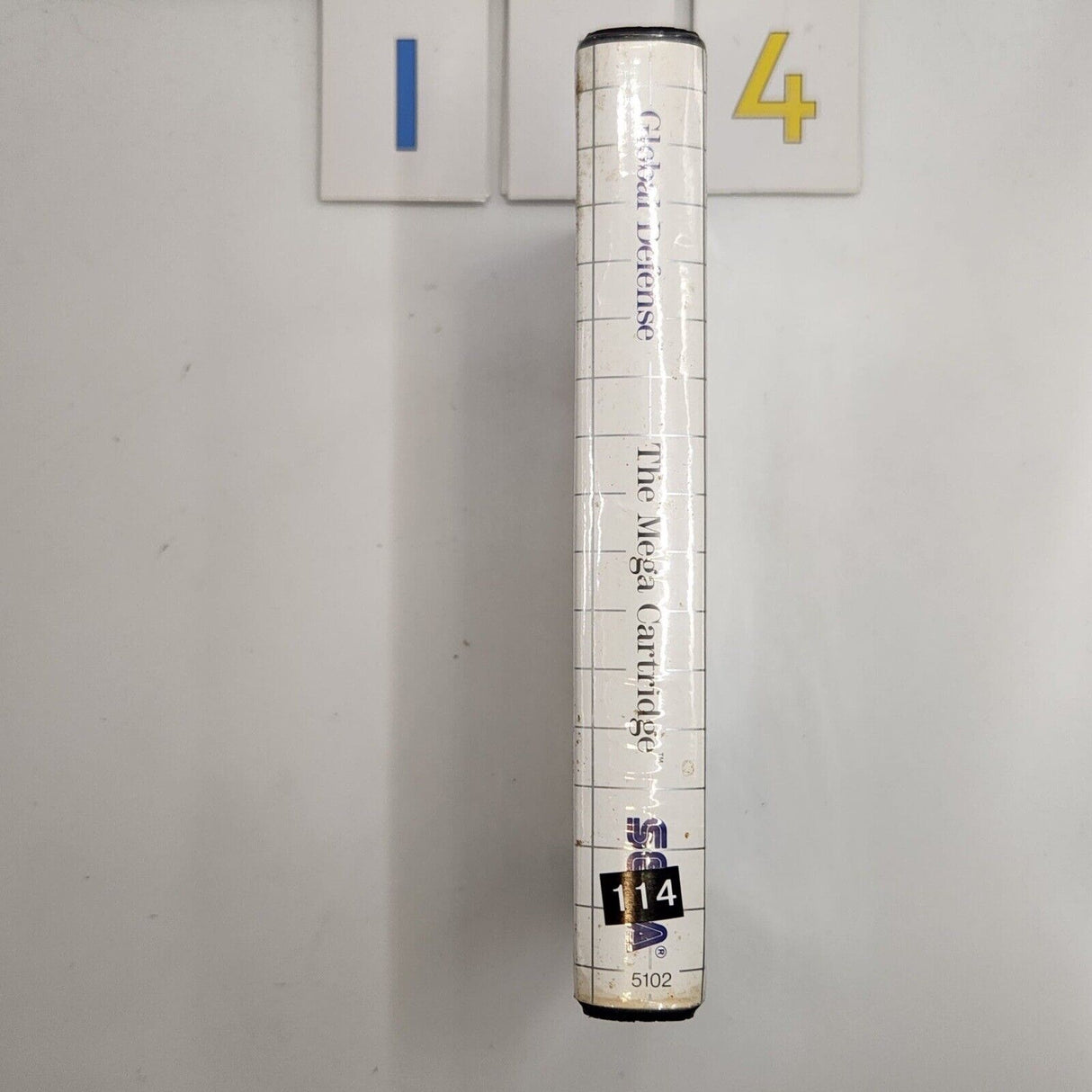 Global Defense Sega Master System Game + Manual PAL