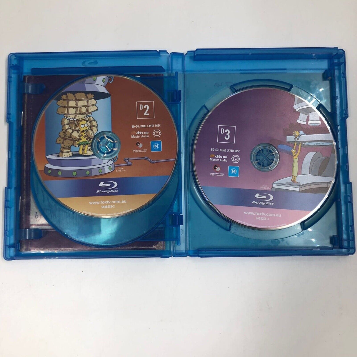 The Simpsons The Sixteen Season 16 DVD 3 Discs 25F4