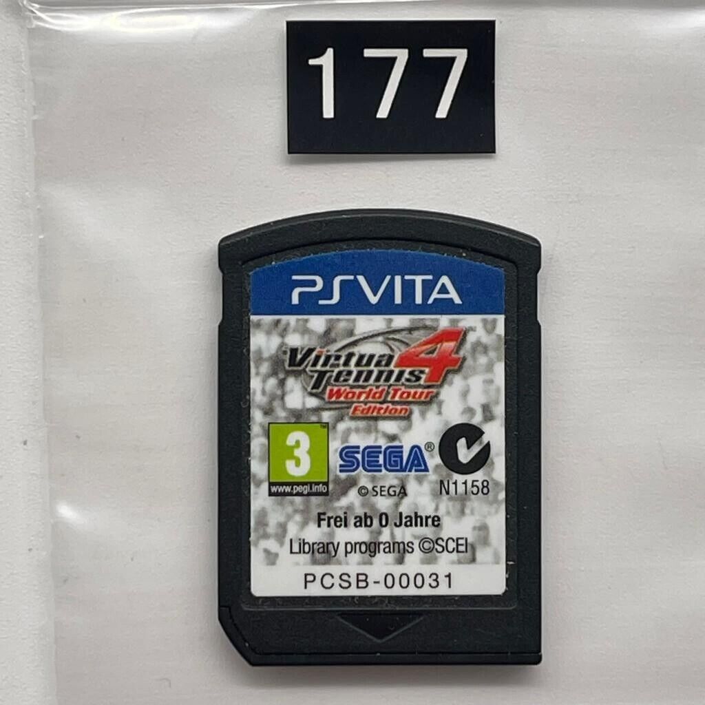 Virtua Tennis 4 World Tour Edition PS Vita Playstation Game Cartridge only