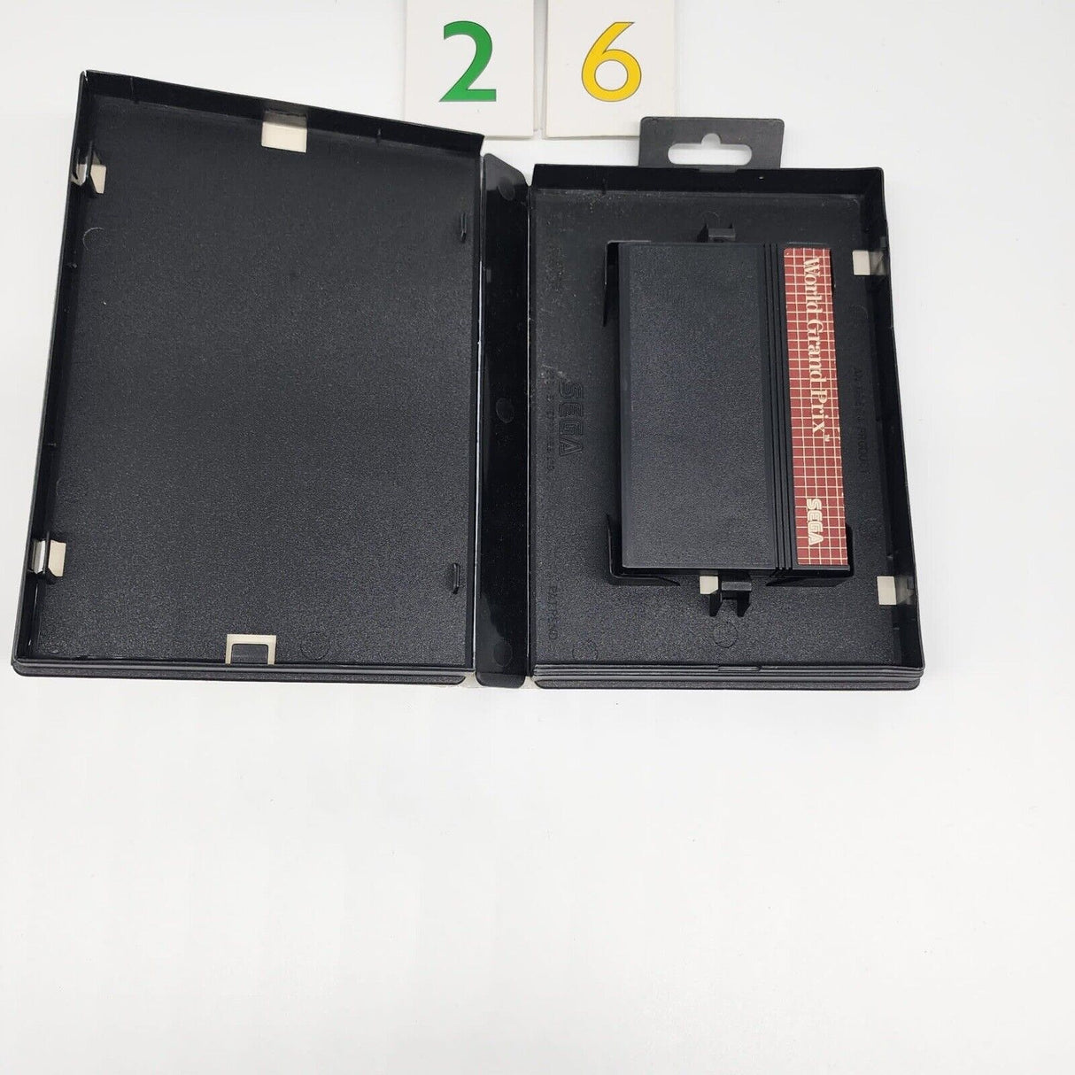 World Grand Prix Sega Master System Game + Manual PAL