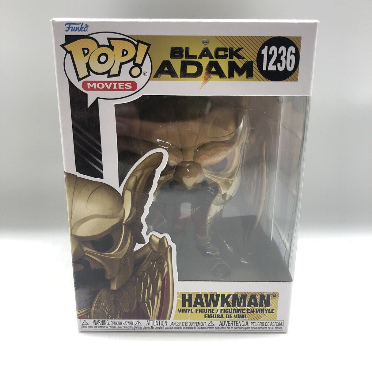 Black Adam Hawkman #1236 Funko Pop Vinyl Figure