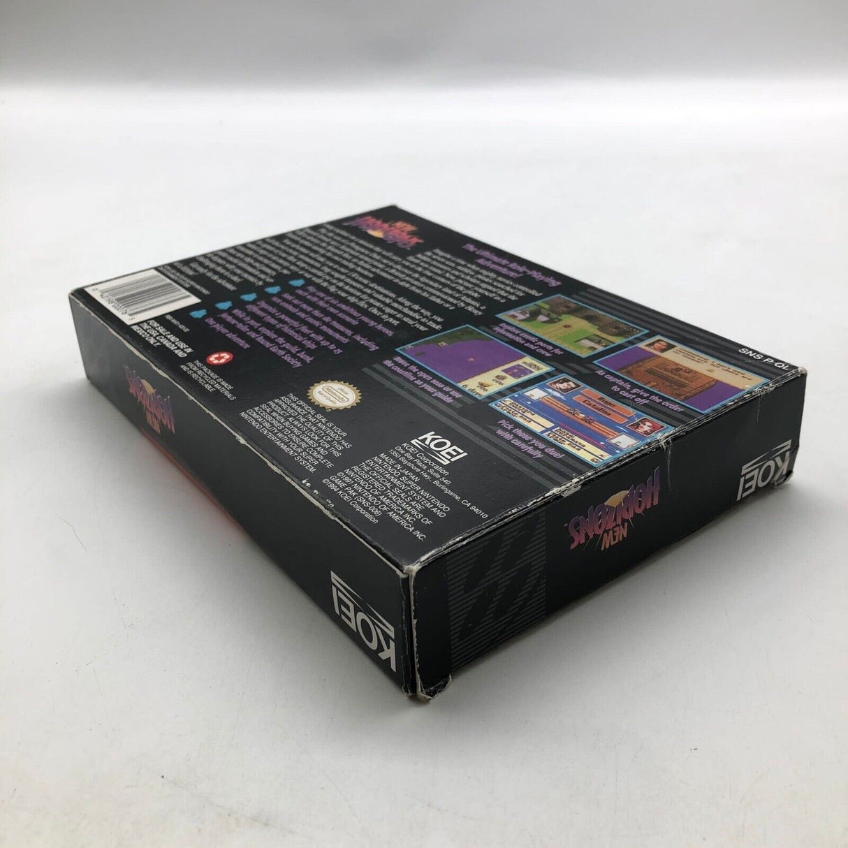 Uncharted Waters New Horizons Super Nintendo SNES Game Boxed NTSC U/C