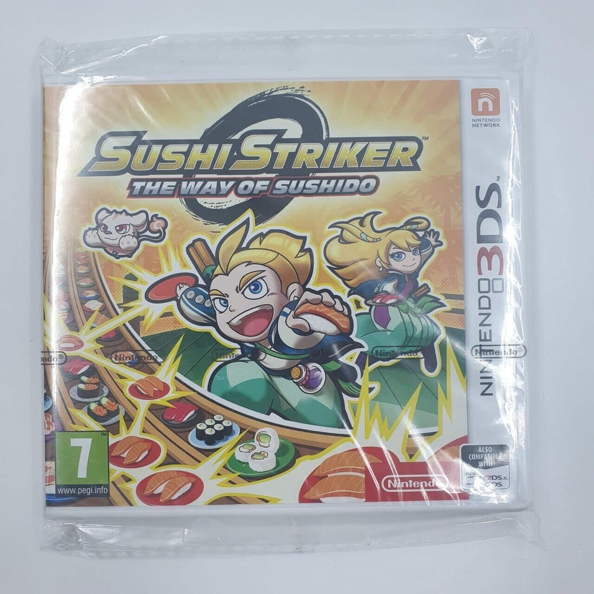 Sushi Striker The Way of Sushido Nintendo 3DS Game PAL