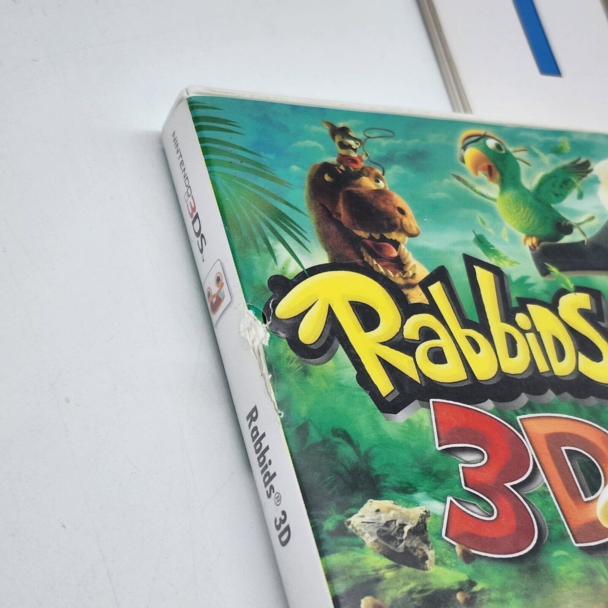 Rabbids 3D Nintendo 3DS Game + Manual PAL
