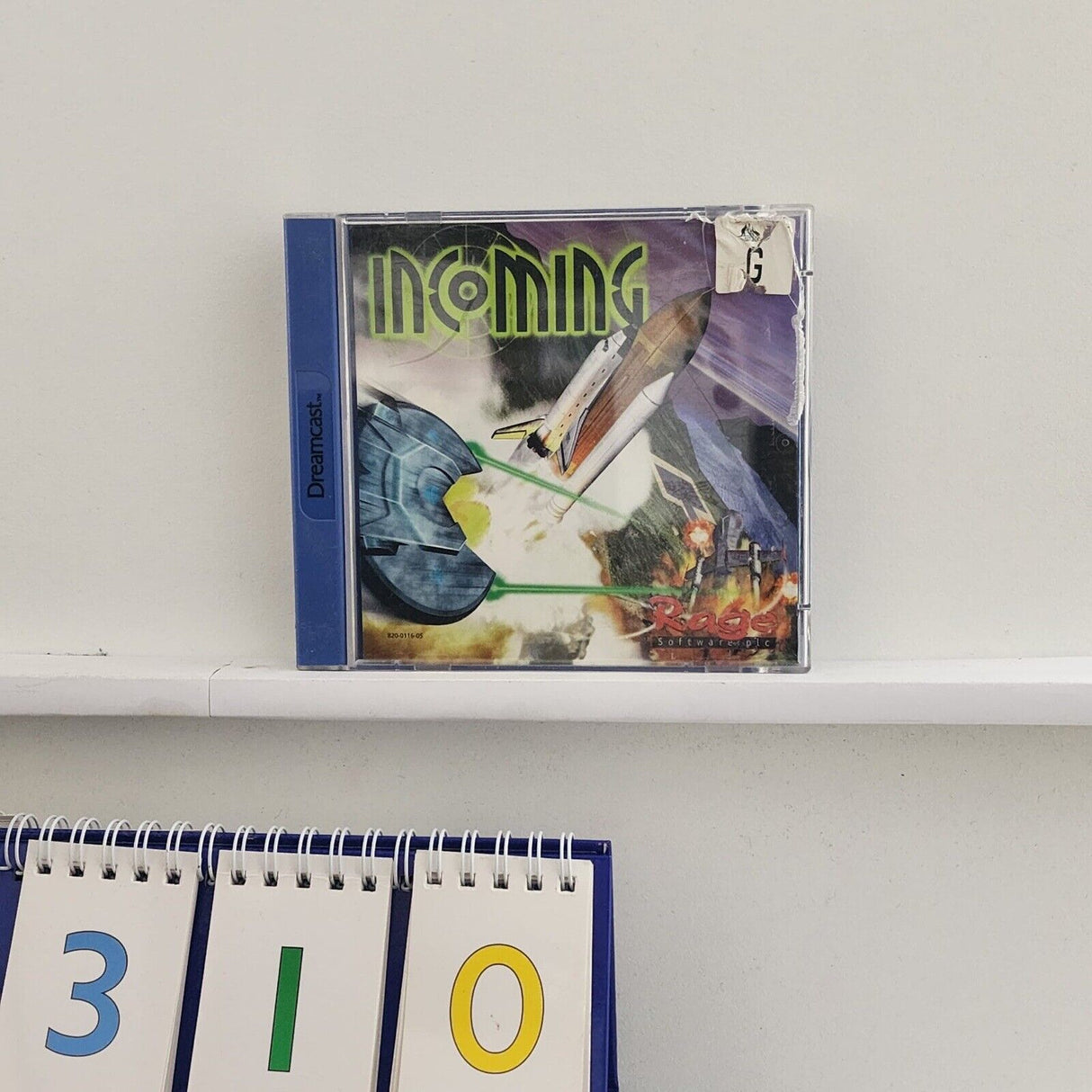 Incoming Sega Dreamcast Game + Manual PAL