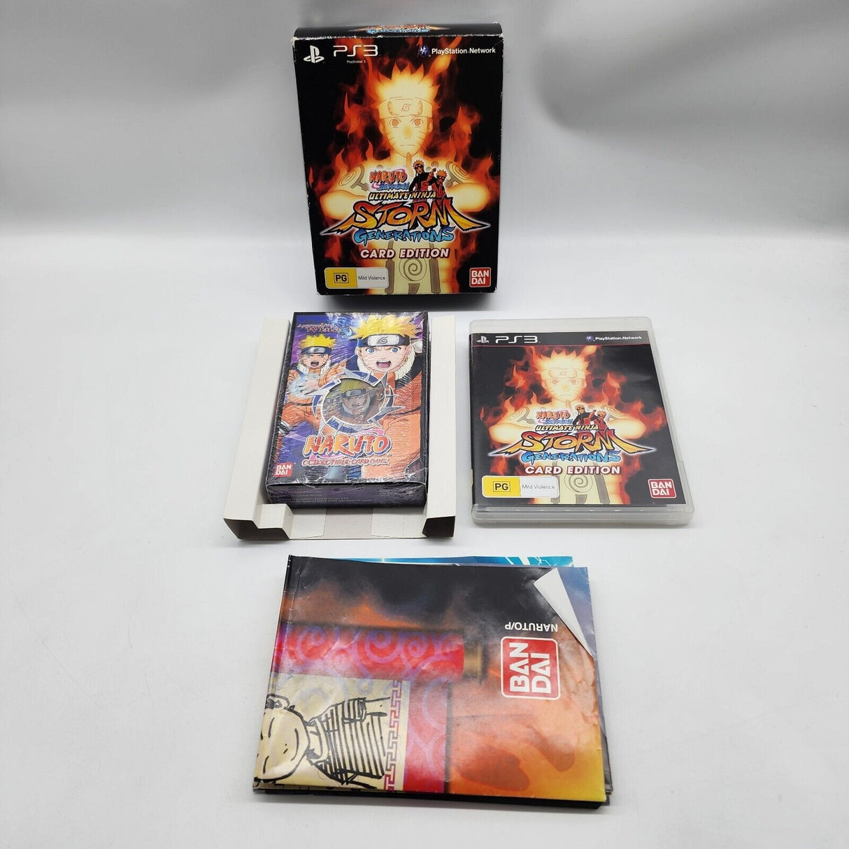 Ps3 Naruto Ultimate Ninja Storm Generations Card Edition