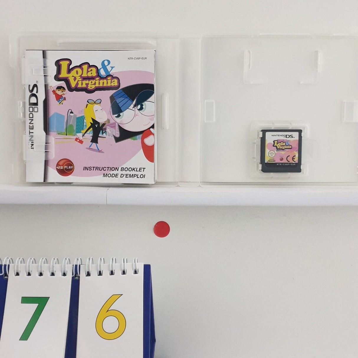 Lola And Virginia Nintendo DS Game + Manual