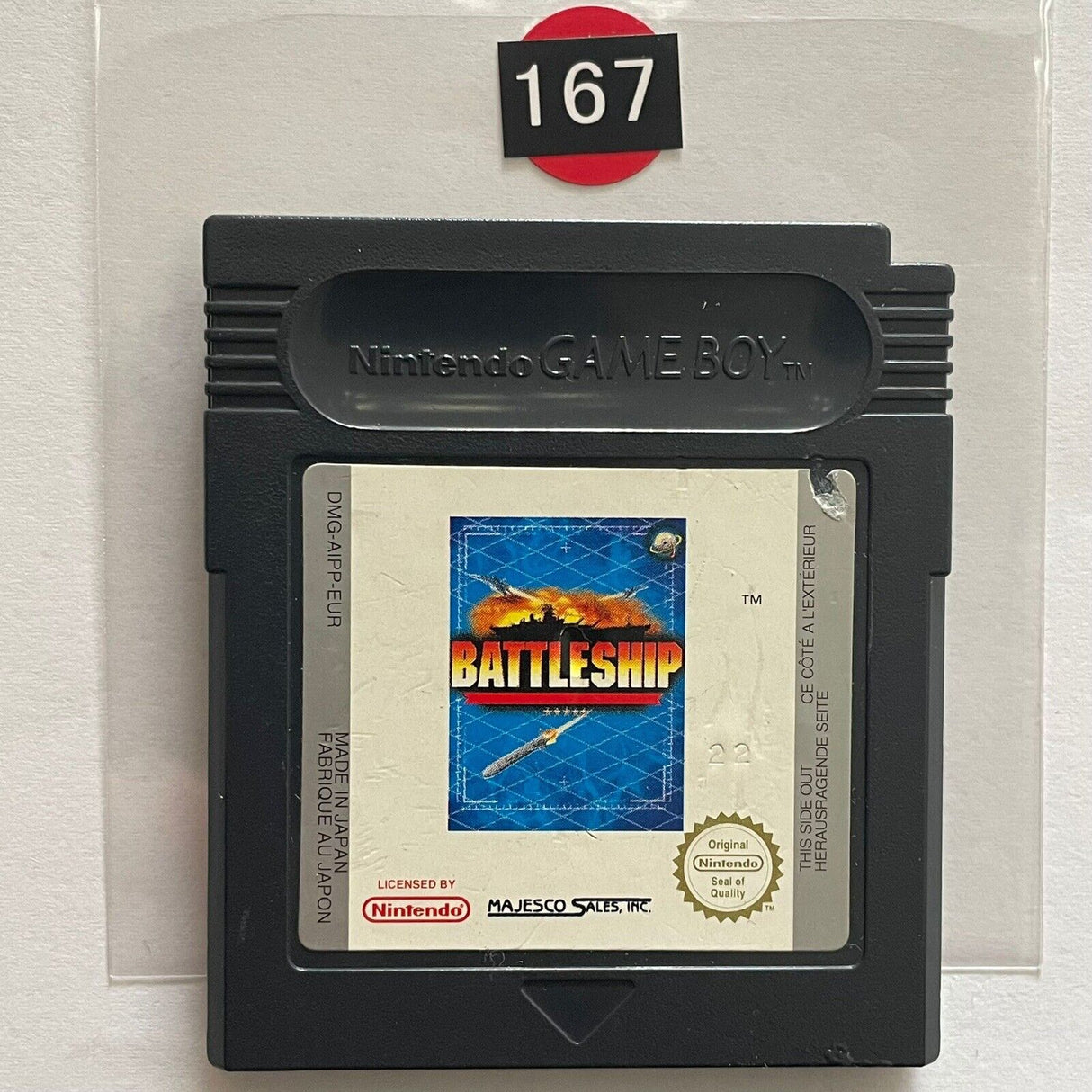 Battle Ship Nintendo Gameboy Original Game