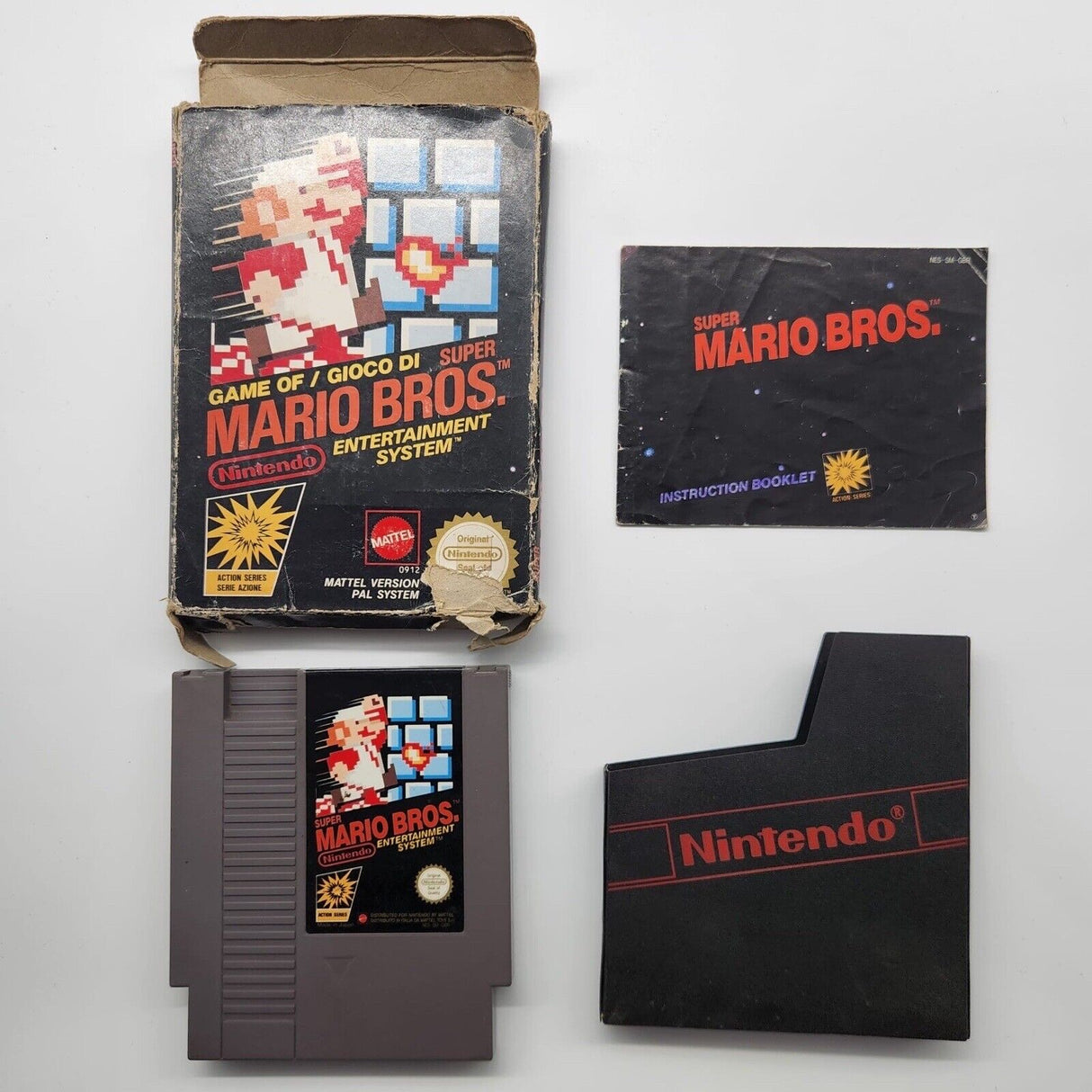 Super Mario Bros Nintendo Entertainment System NES Game PAL Boxed Complete