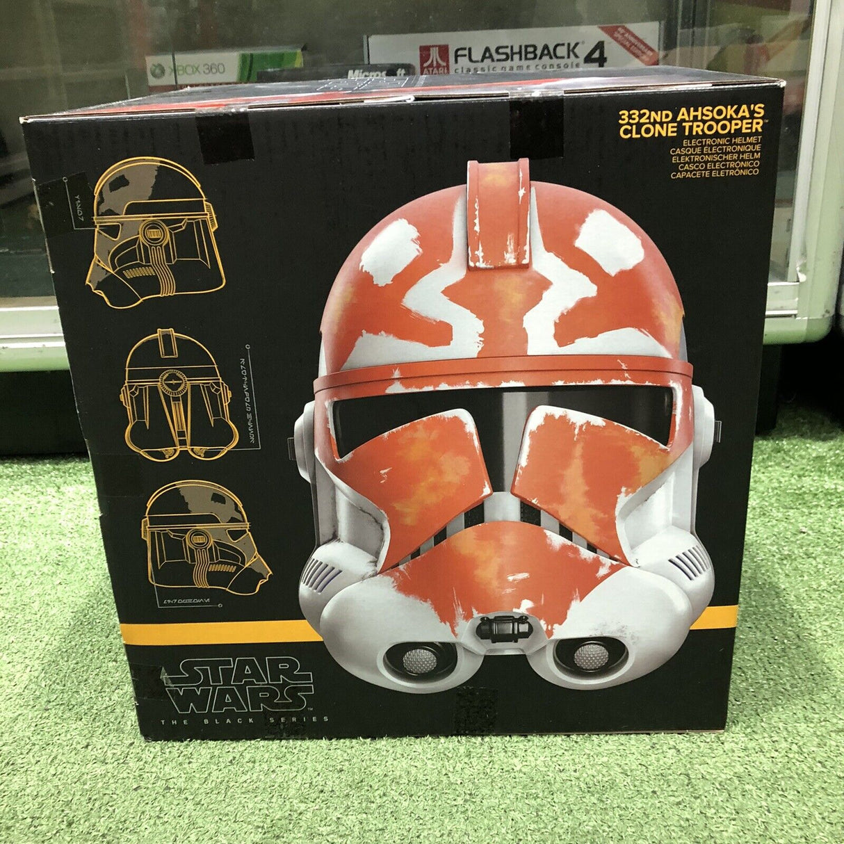 Star Wars The Black Series 332nd Ahsoka’s Clone Trooper Helmet Boxed Brand New